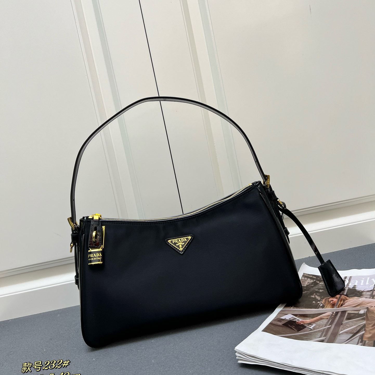 Pra*a top handle bags